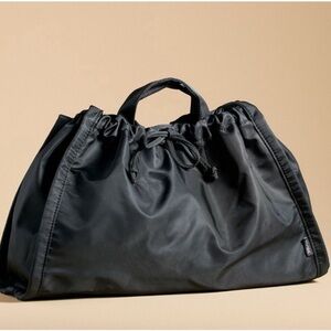 HVISK large black nylon shopper tote